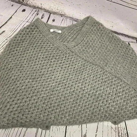 Gio &‎ Gio made in Italy pullover poncho sweater OS - Picture 5 of 7